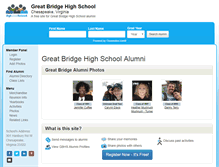 Tablet Screenshot of greatbridgehighschool.org